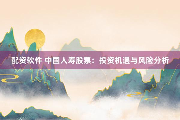 配资软件 中国人寿股票：投资机遇与风险分析